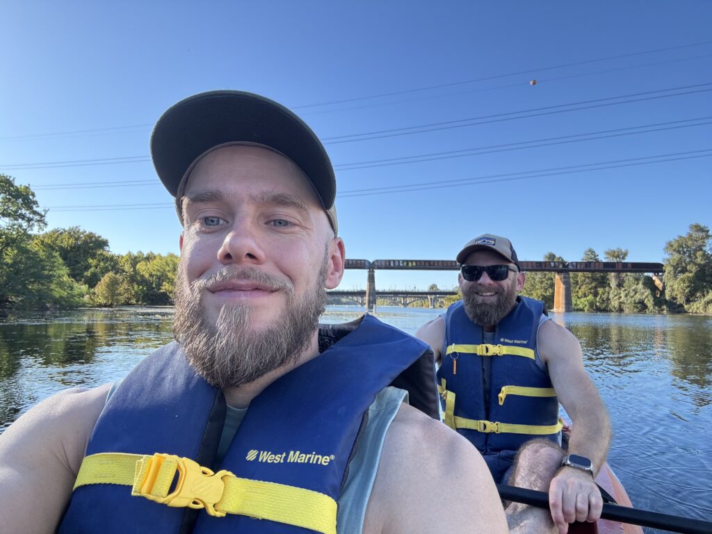 Auf dem Birdy Lake in Austin